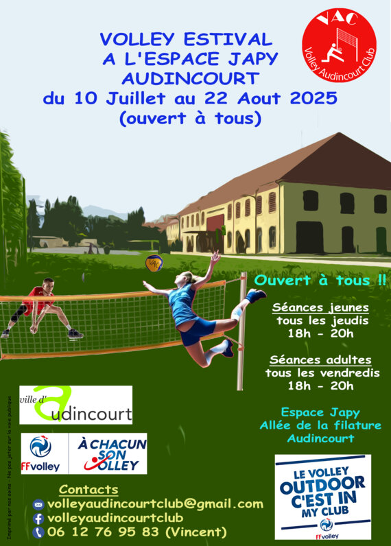 Volley Adulte à l'espace JAPY Audincourt